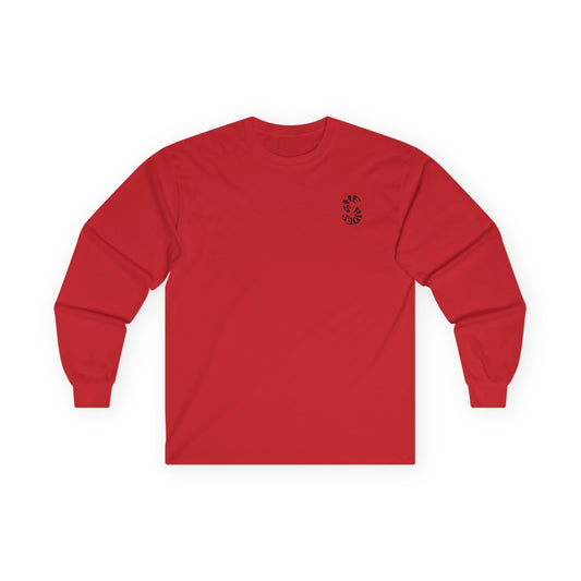 She Rides Logo Long Sleeve Color//Bikergirl Long Sleeve