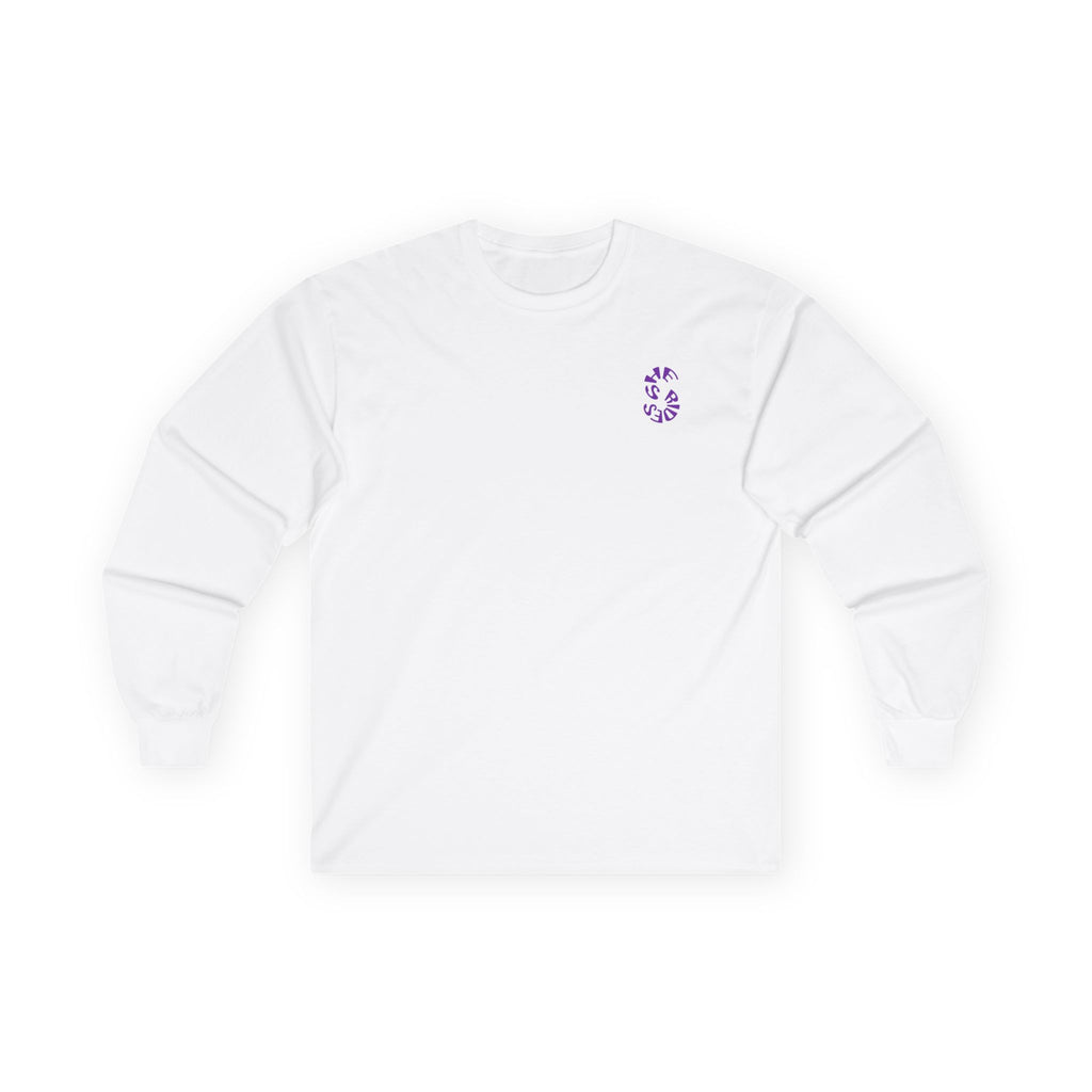 She Rides Logo Long Sleeve Purple//Bikergirl Long Sleeve