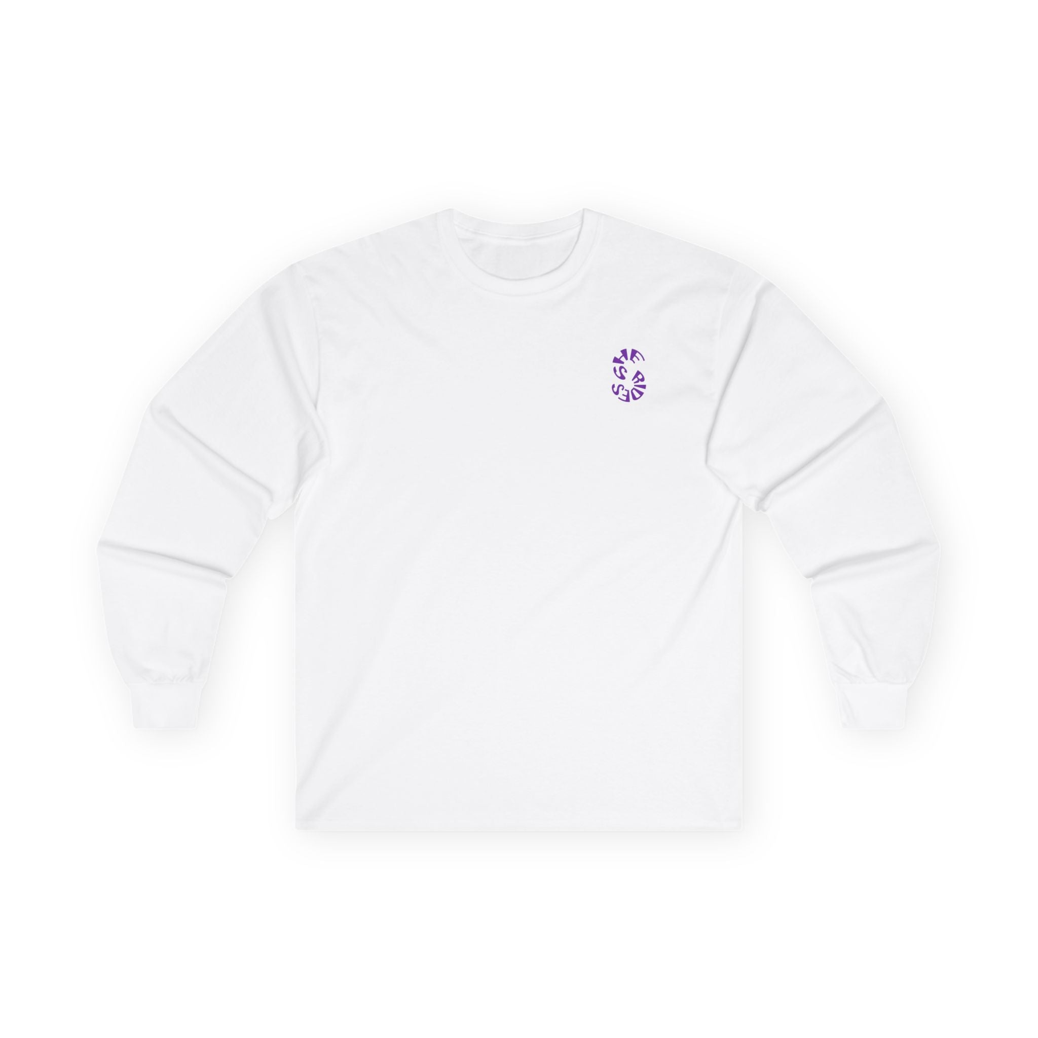 She Rides Logo Long Sleeve Purple//Bikergirl Long Sleeve