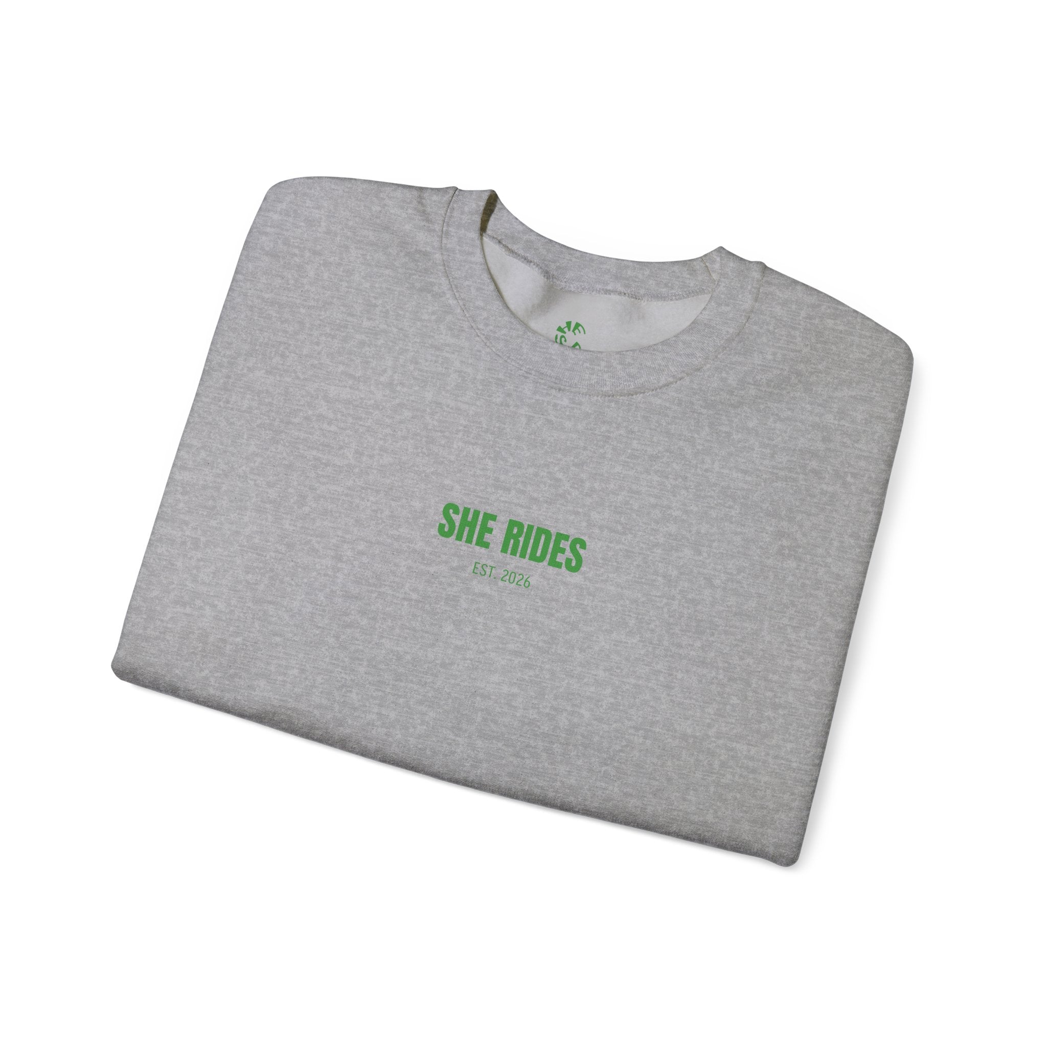 She Rides Basic Sweater Groen