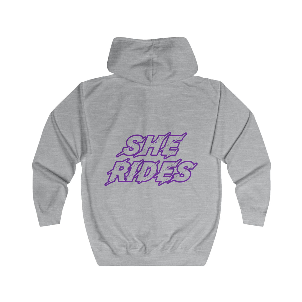 She Rides Original Vest Purple//Bikergirl Vest