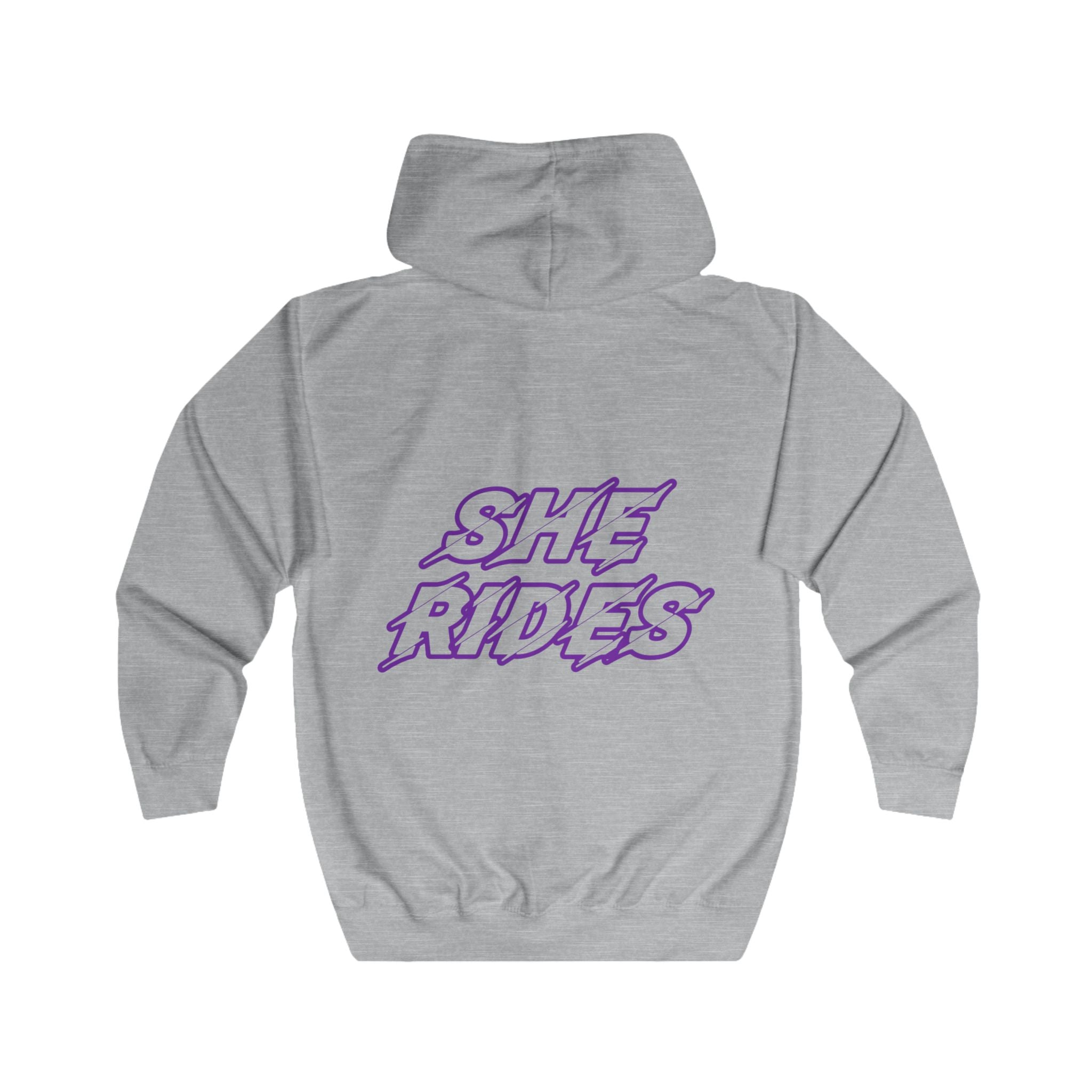 She Rides Original Vest Purple//Bikergirl Vest
