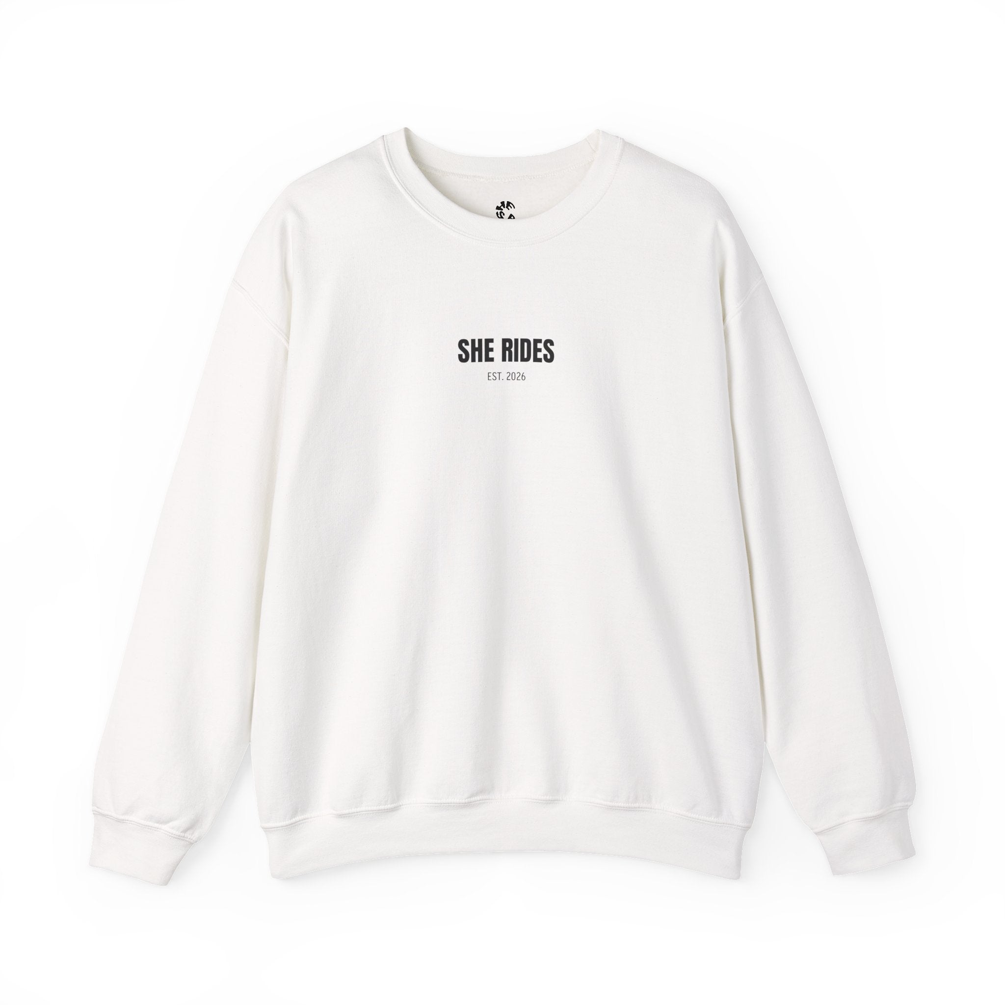 She Rides Basic Sweater Zwart&Wit