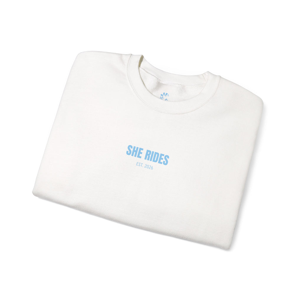 She Rides Basic Sweater Blauw
