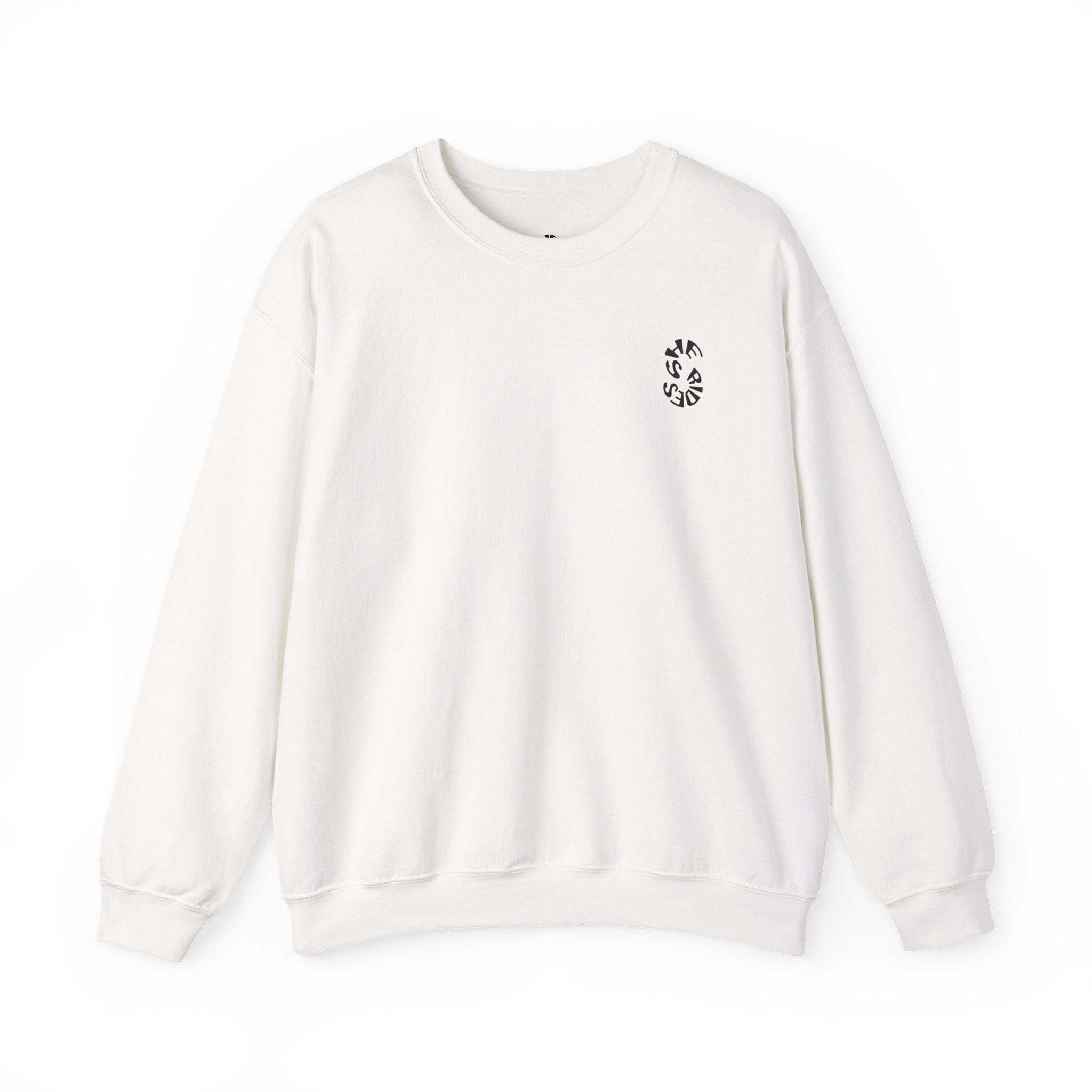 She Rides Original Sweater Black&White//Bikergirl Sweater