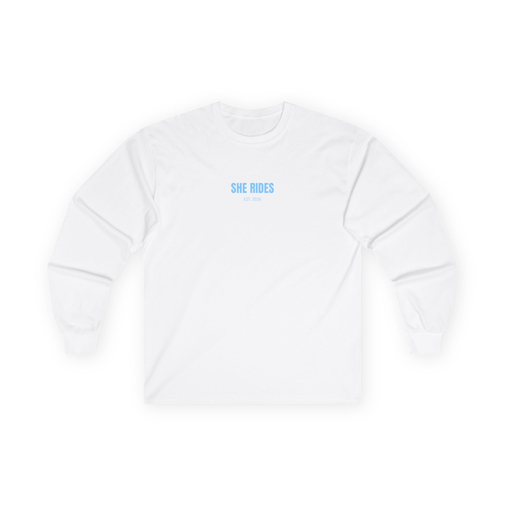 She Rides Basic Long Sleeve Blauw