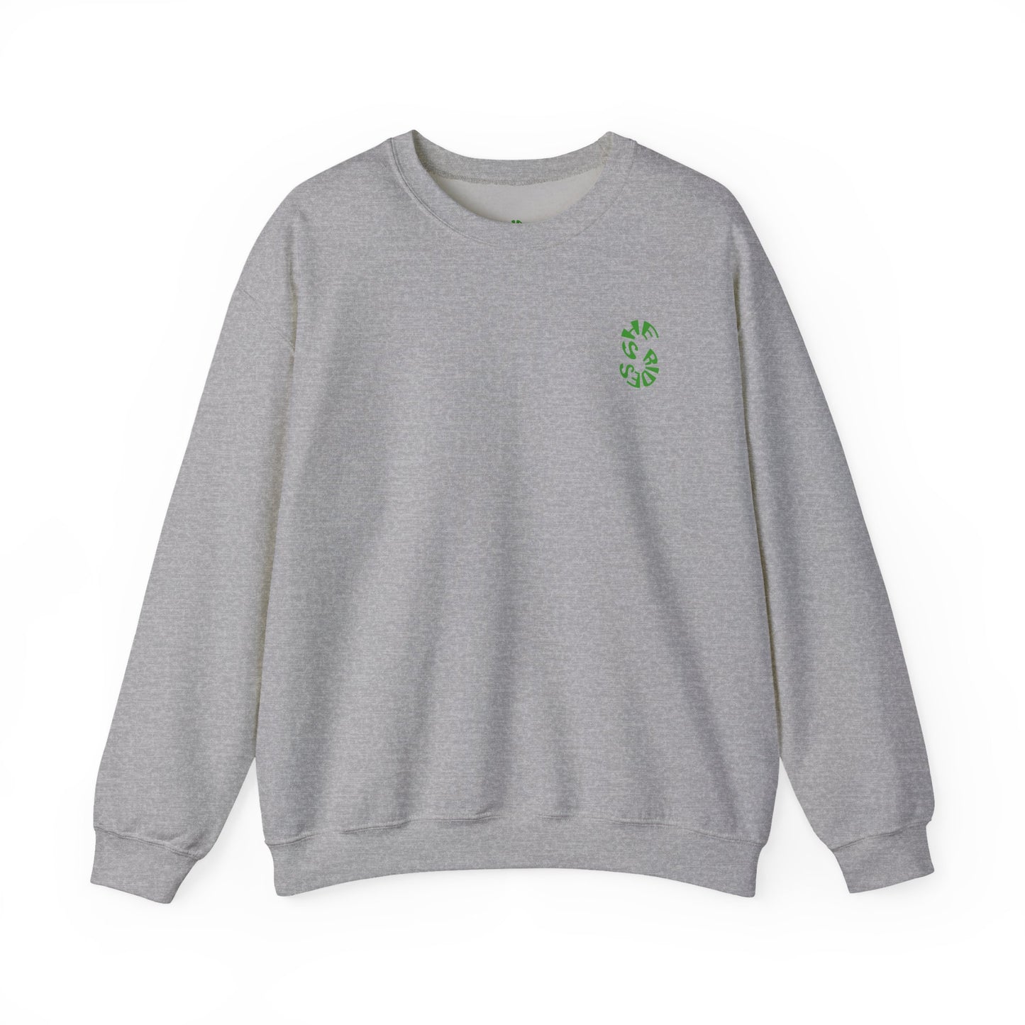 She Rides Original Sweater Green//Bikergirl Sweater