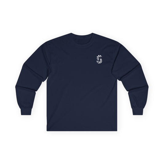 She Rides Logo Long Sleeve Color//Bikergirl Long Sleeve