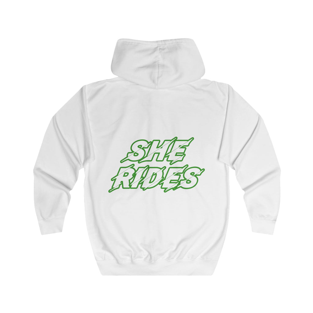 She Rides Original Vest Green//Bikergirl Vest