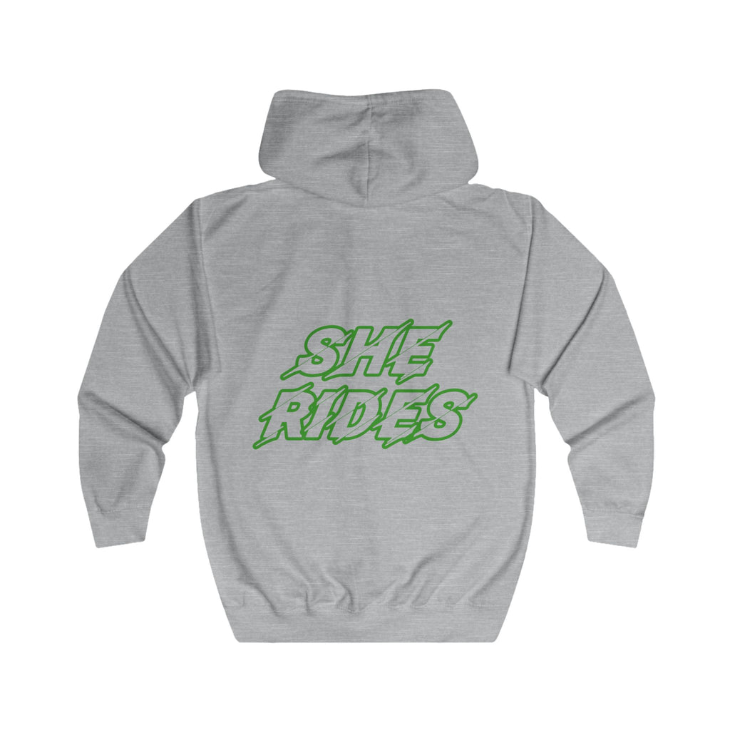 She Rides Original Vest Green//Bikergirl Vest