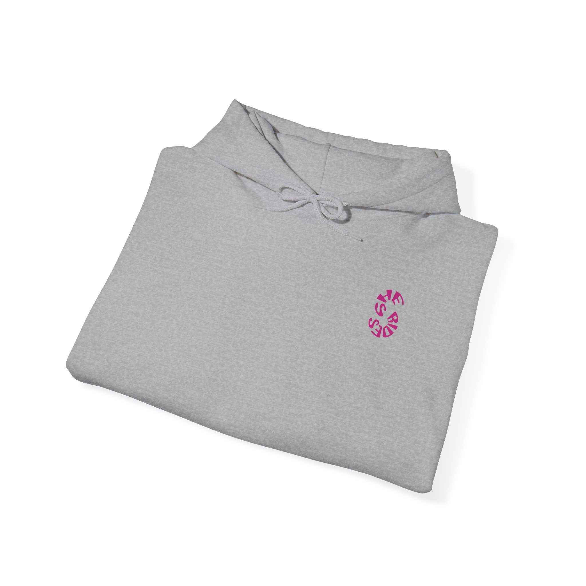 She Rides Original Hoodie Pink//Bikergirl Hoodie
