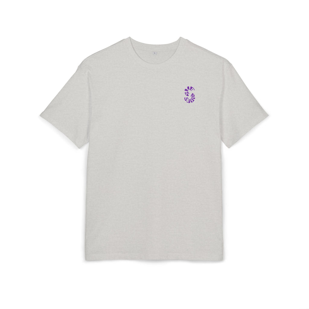 She Rides Logo Oversized T-shirt Purple//Bikergirl T-shirt