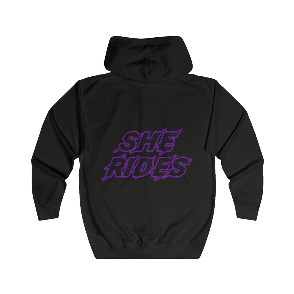 She Rides Original Vest Purple//Bikergirl Vest