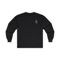 She Rides Logo Long Sleeve Blue // Bikergirl Long Sleeve
