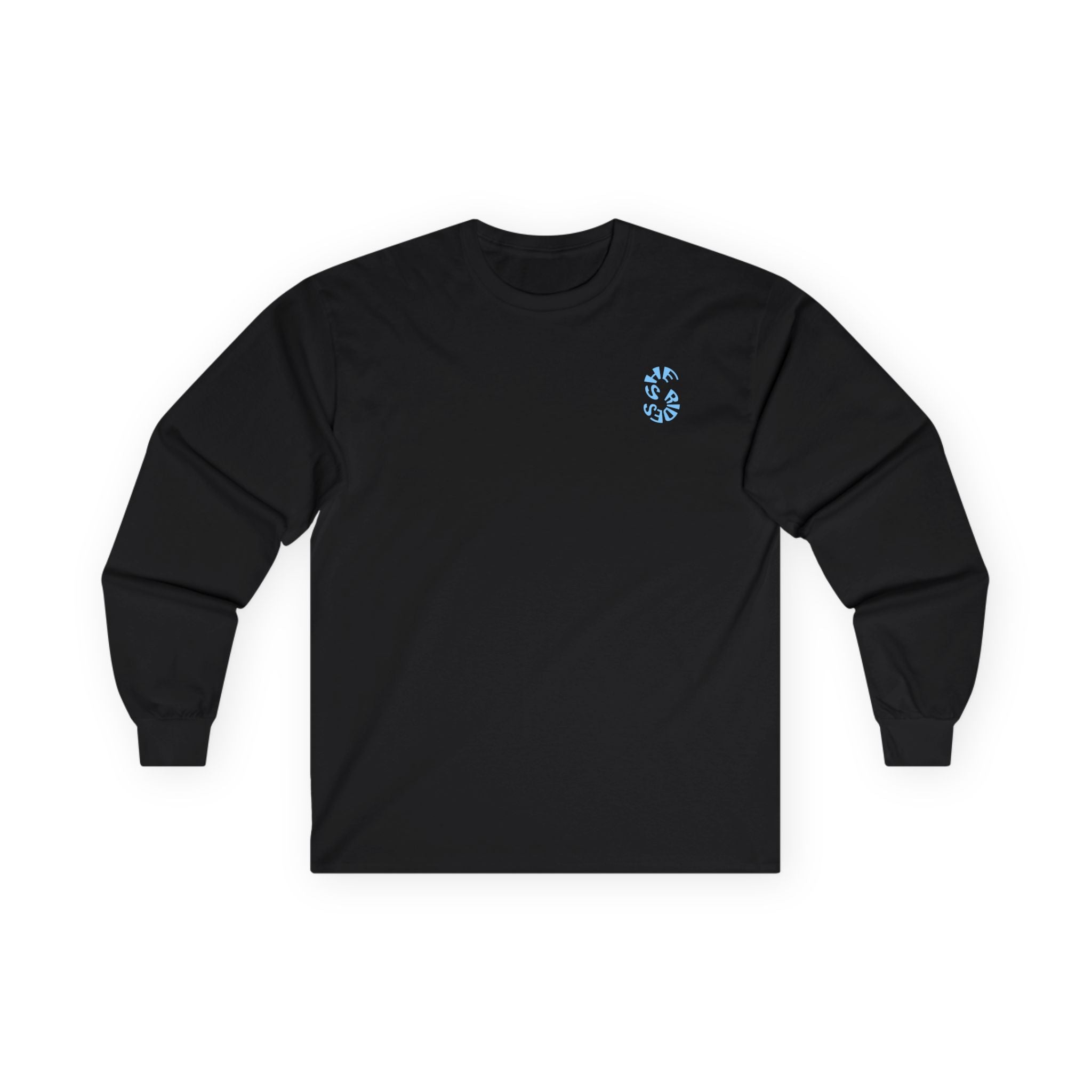 She Rides Logo Long Sleeve Blue // Bikergirl Long Sleeve