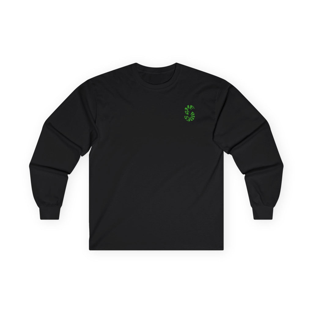 She Rides Logo Long Sleeve Green//Bikergirl Long Sleeve