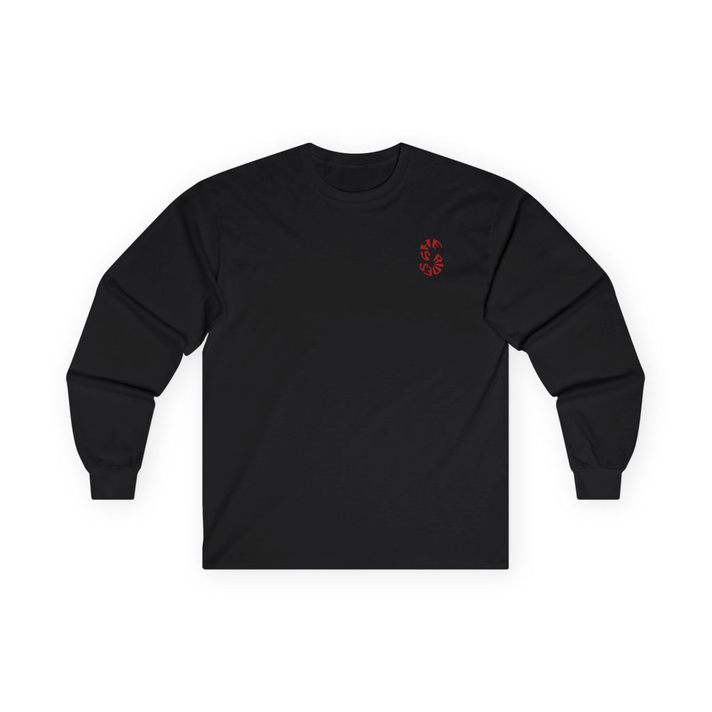 She Rides Logo Long Sleeve Red//Bikergirl Long Sleeve
