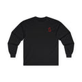 She Rides Logo Long Sleeve Red//Bikergirl Long Sleeve