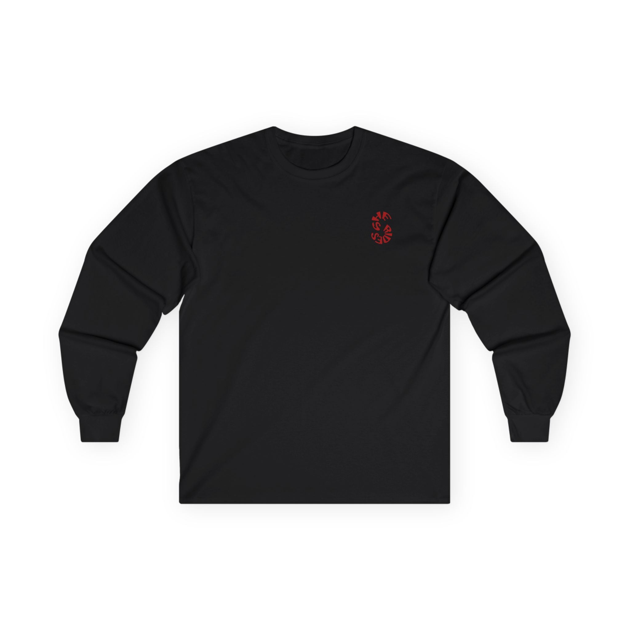 She Rides Logo Long Sleeve Red//Bikergirl Long Sleeve