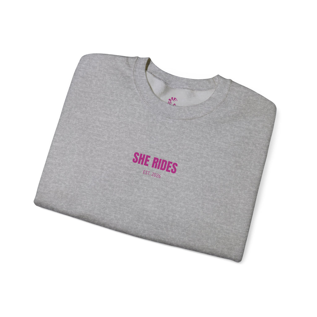 She Rides Basic Sweater Roze