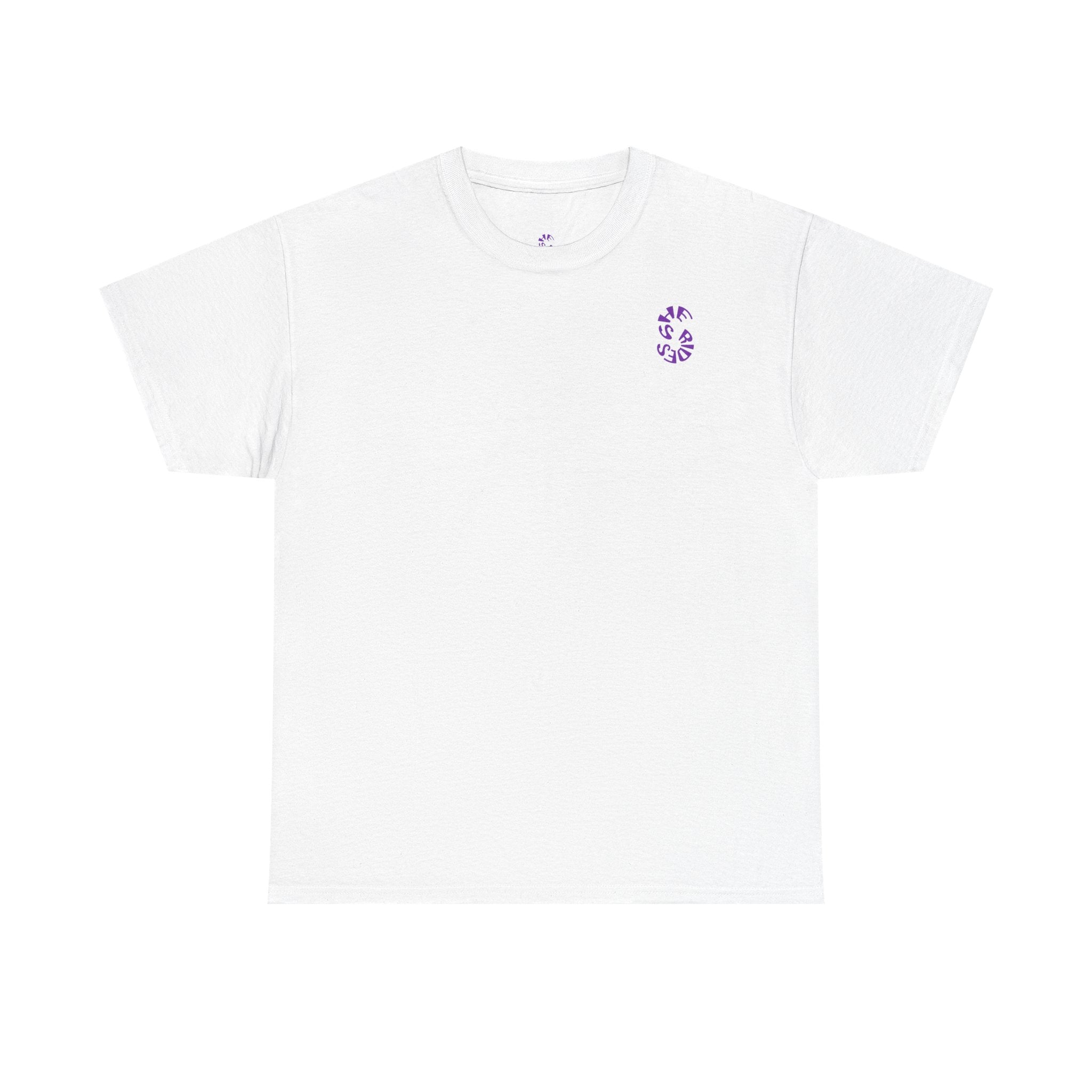 She Rides original T-shirt Purple//Bikergirl T-shirt