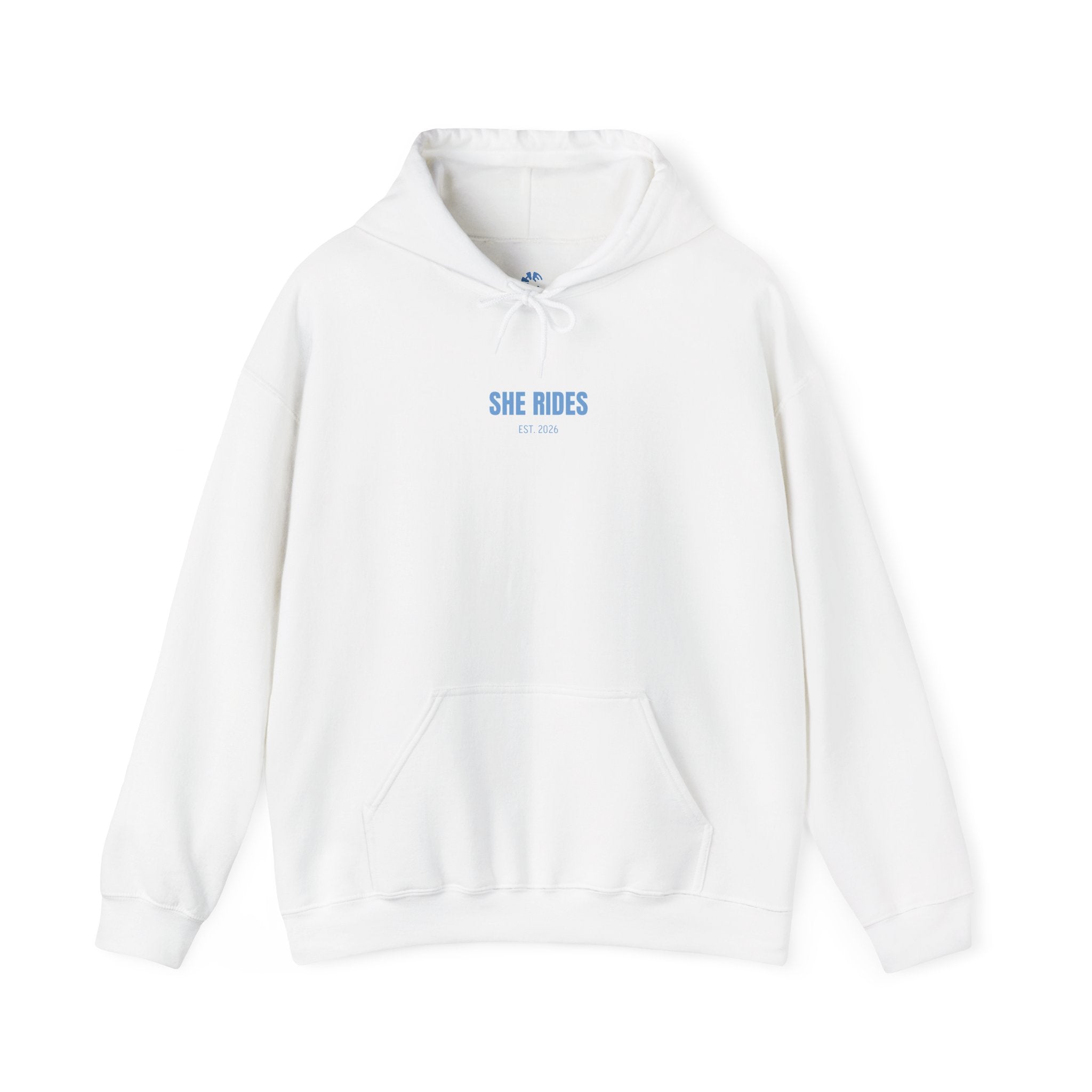 She Rides RideOrDie Hoodie Blauw