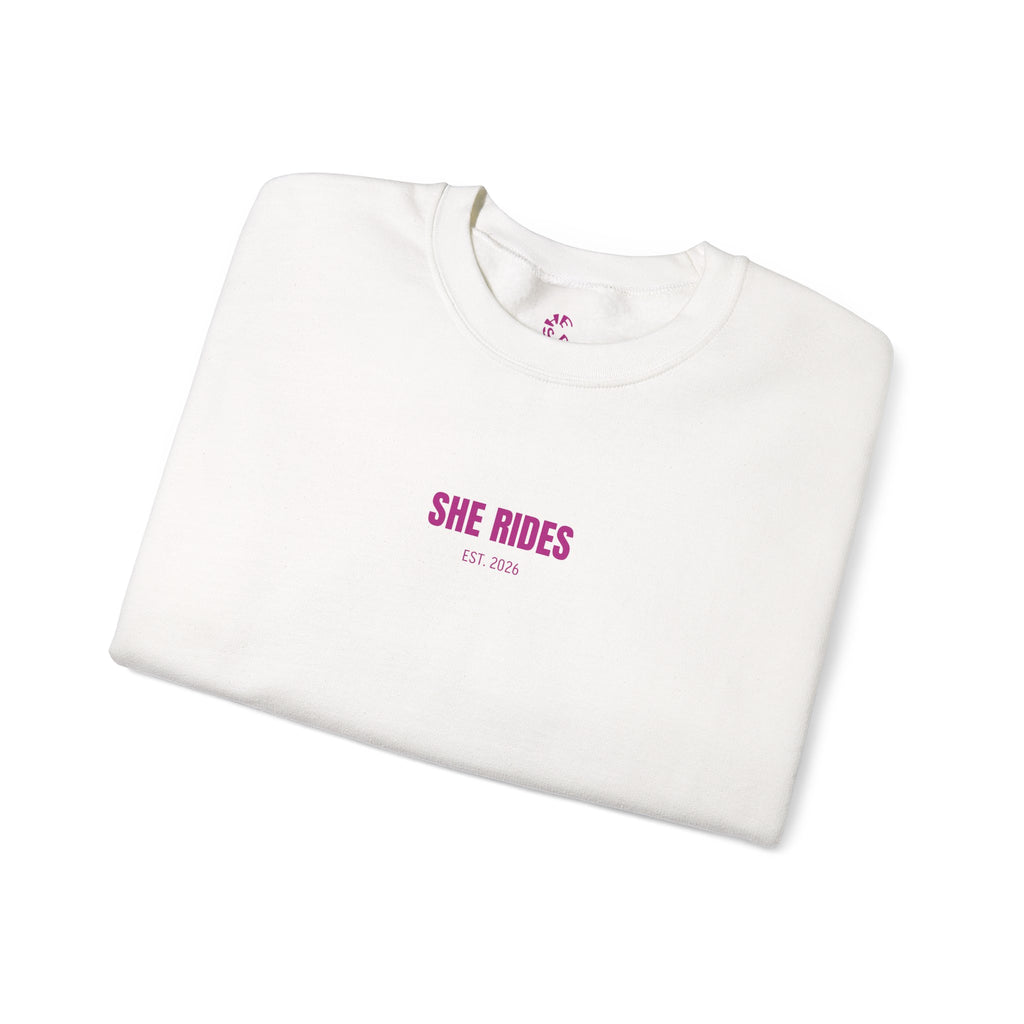 She Rides Basic Sweater Roze