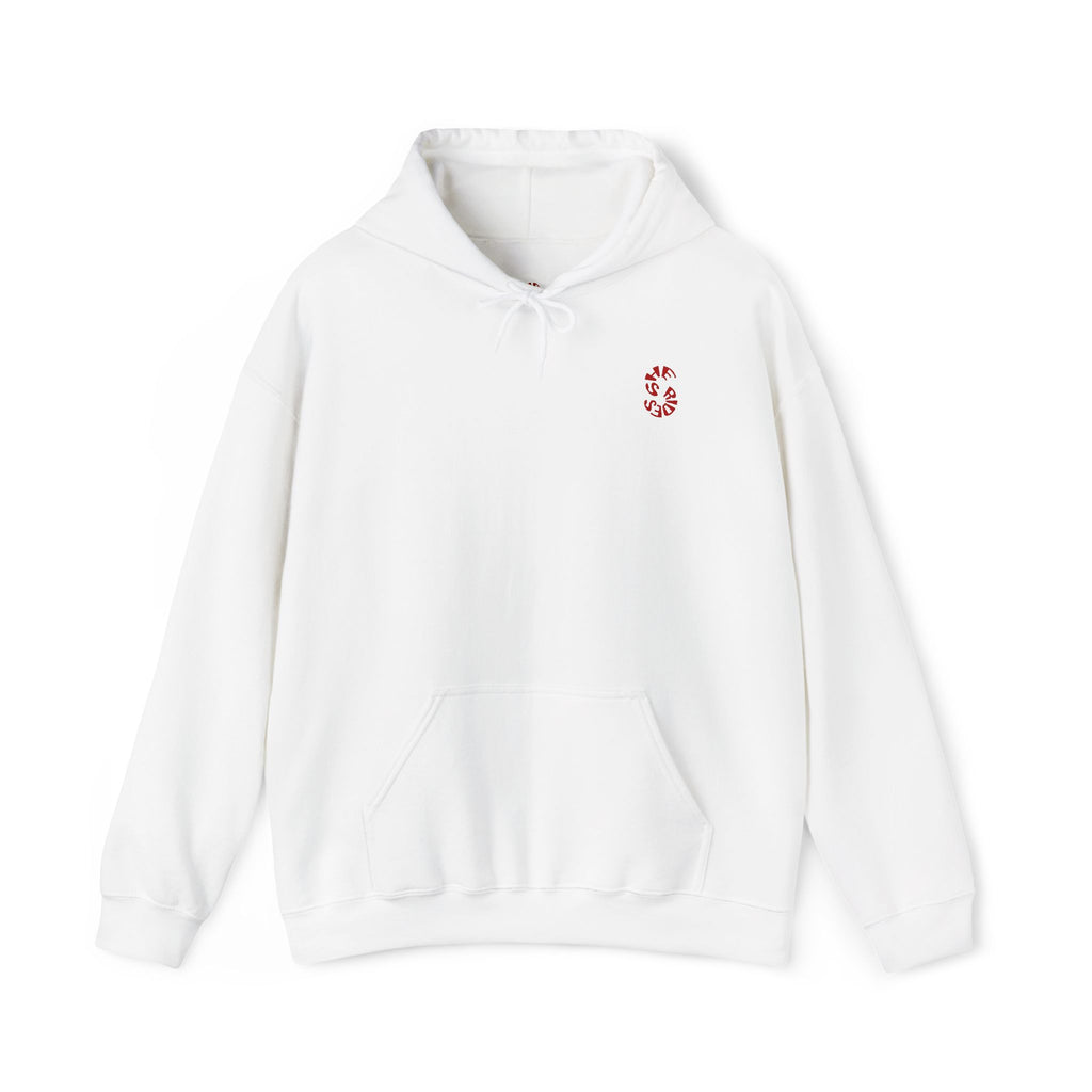 She Rides Original Hoodie Red//Bikergirl Hoodie