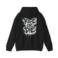 She Rides RideOrDie Hoodie Zwart&Wit