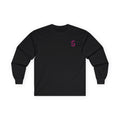 She Rides Logo Long Sleeve Pink//Bikergirl Long Sleeve