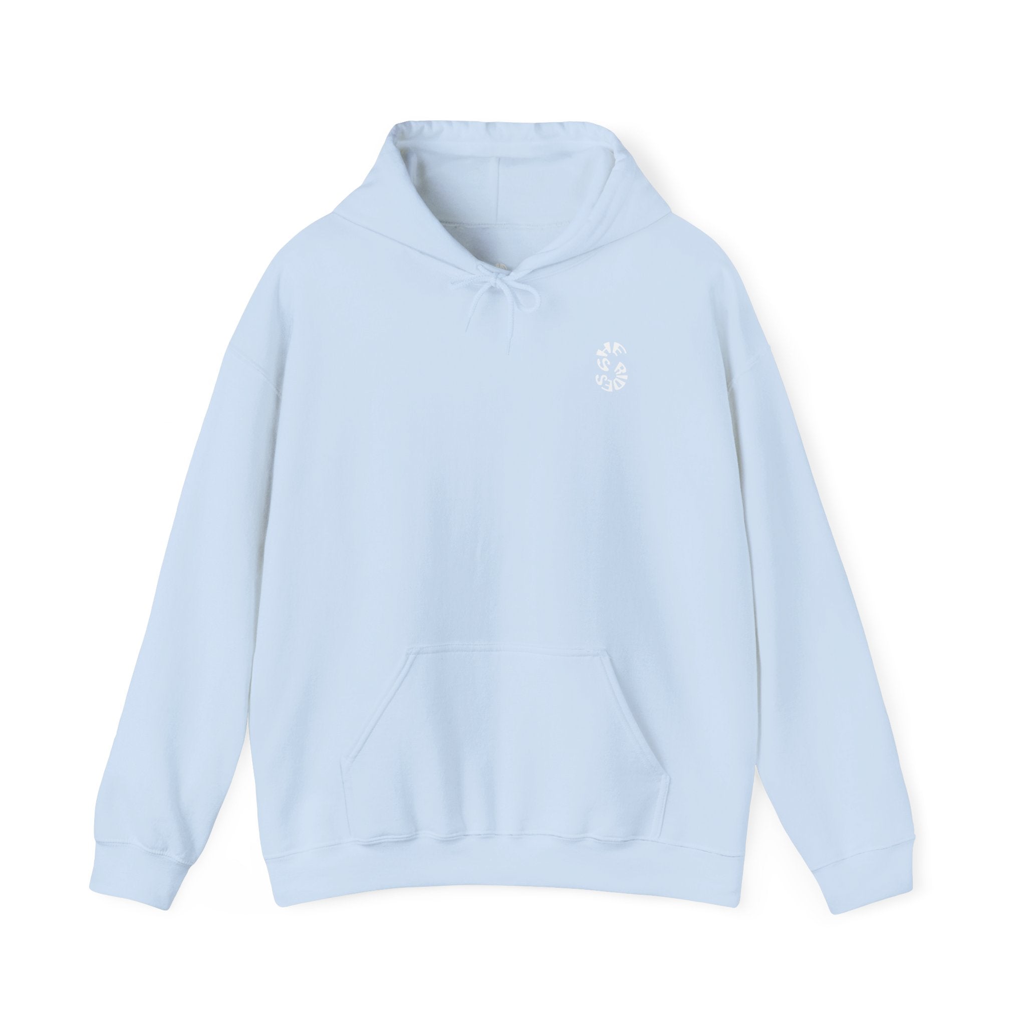 She Rides Original Hoodie Light Pink&Light Blue