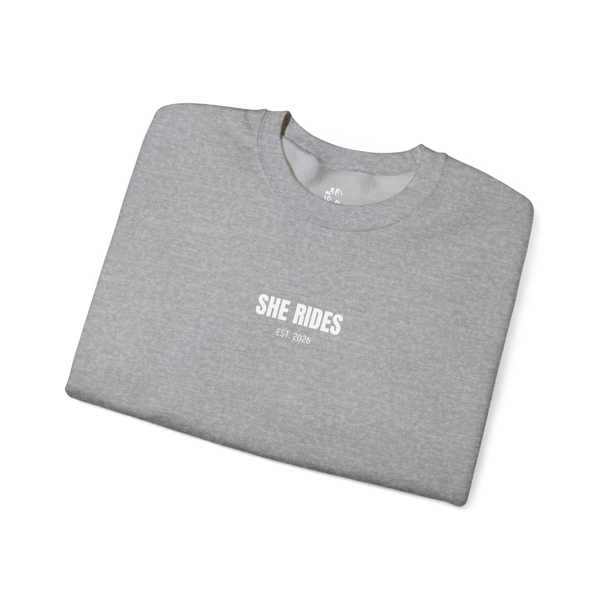 She Rides Basic Sweater Zwart&Wit