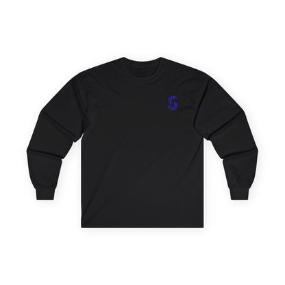 She Rides Logo Long Sleeve Blauw//Bikergirl Long Sleeve
