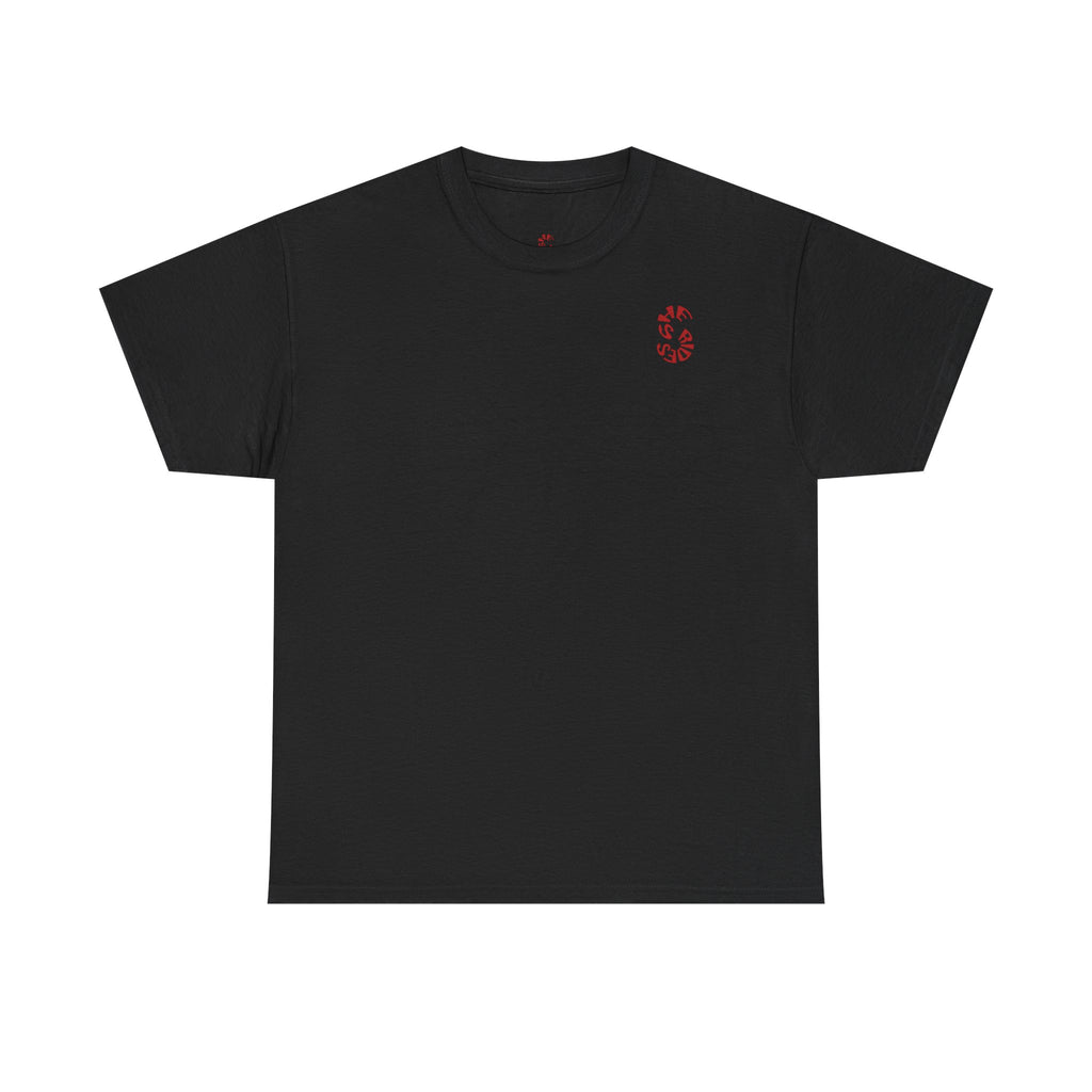 She Rides original T-shirt Red //Bikergirl T-shirt 