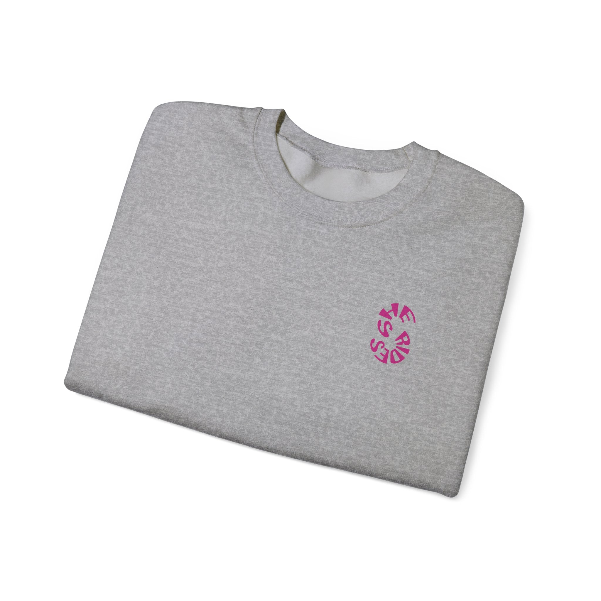 She Rides Original Sweater Pink//Bikergirl Sweater
