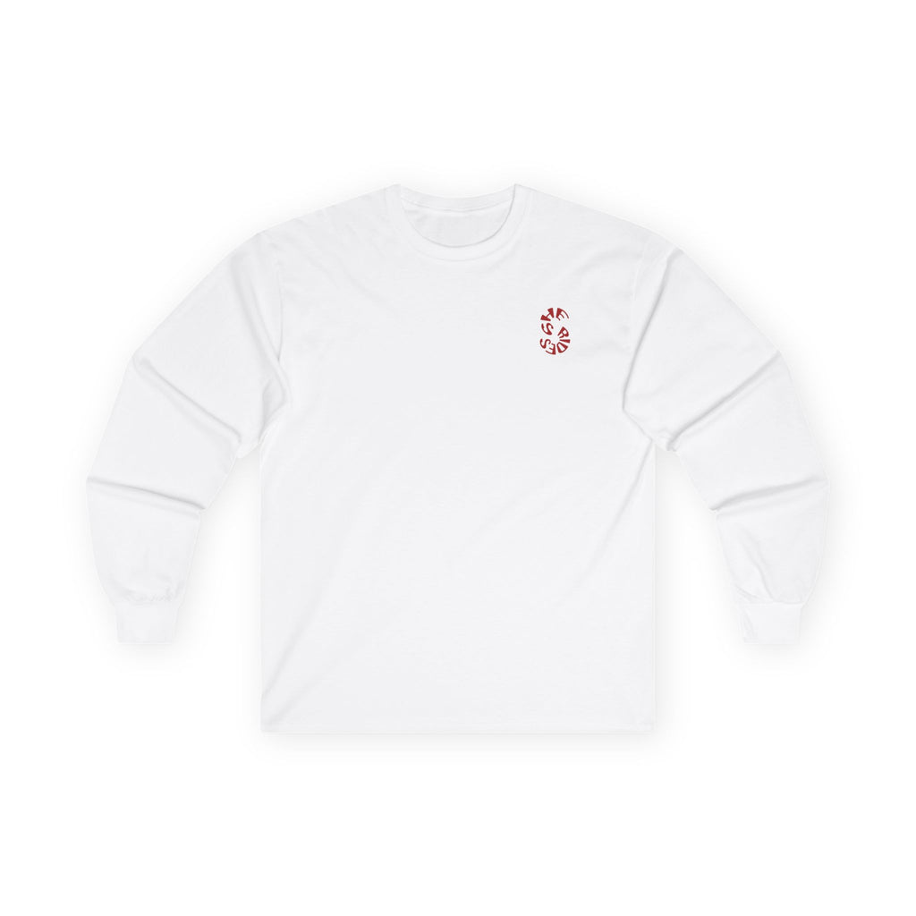 She Rides Logo Long Sleeve Red//Bikergirl Long Sleeve