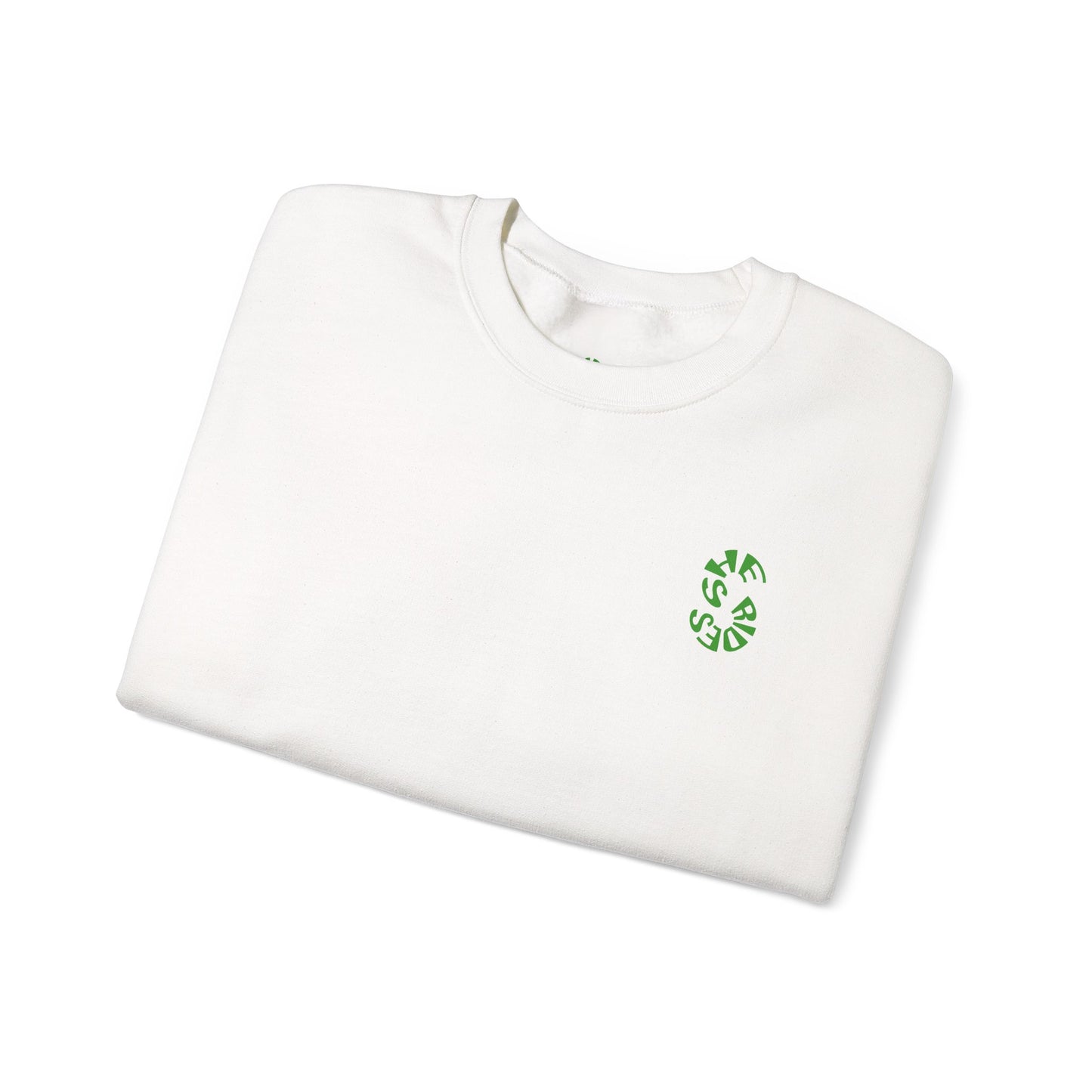 She Rides Original Sweater Green//Bikergirl Sweater