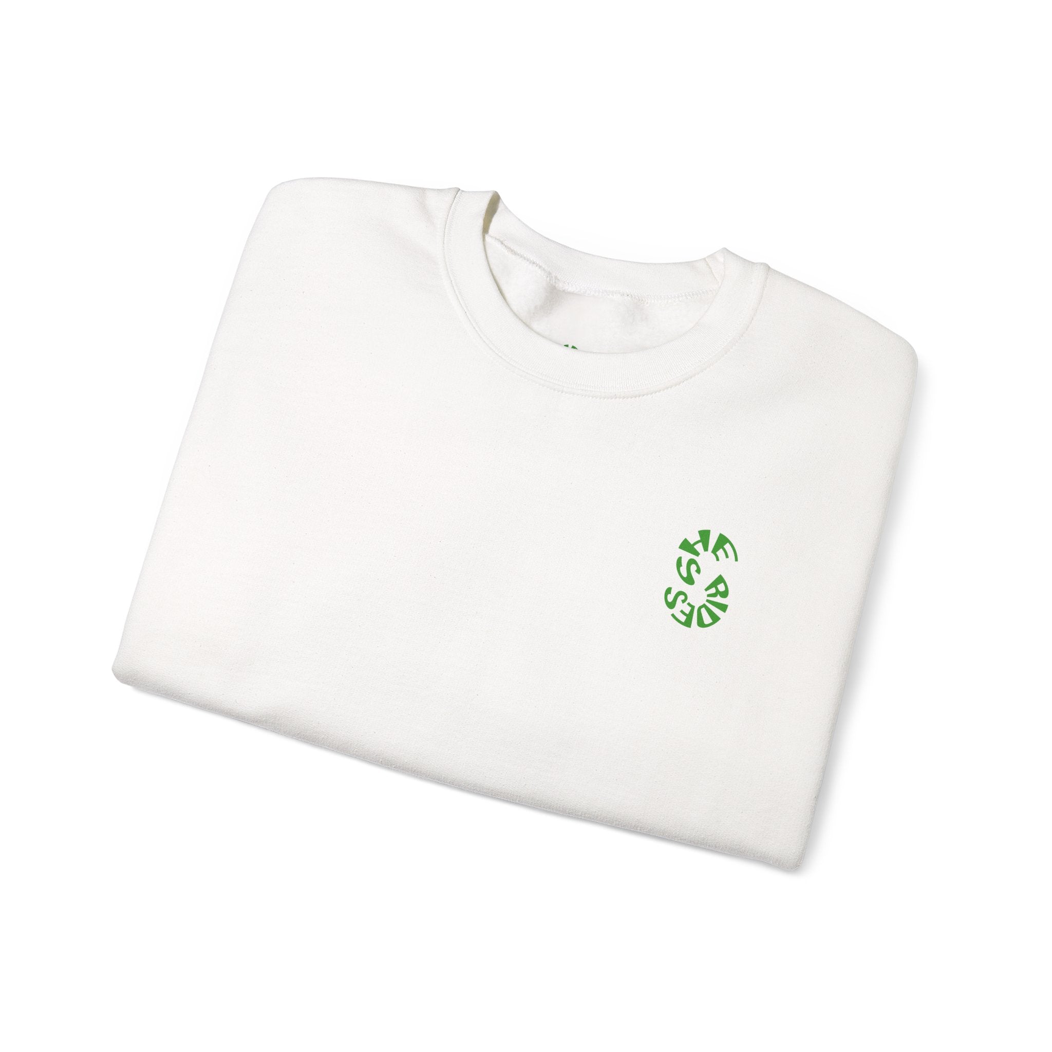 She Rides Original Sweater Green//Bikergirl Sweater