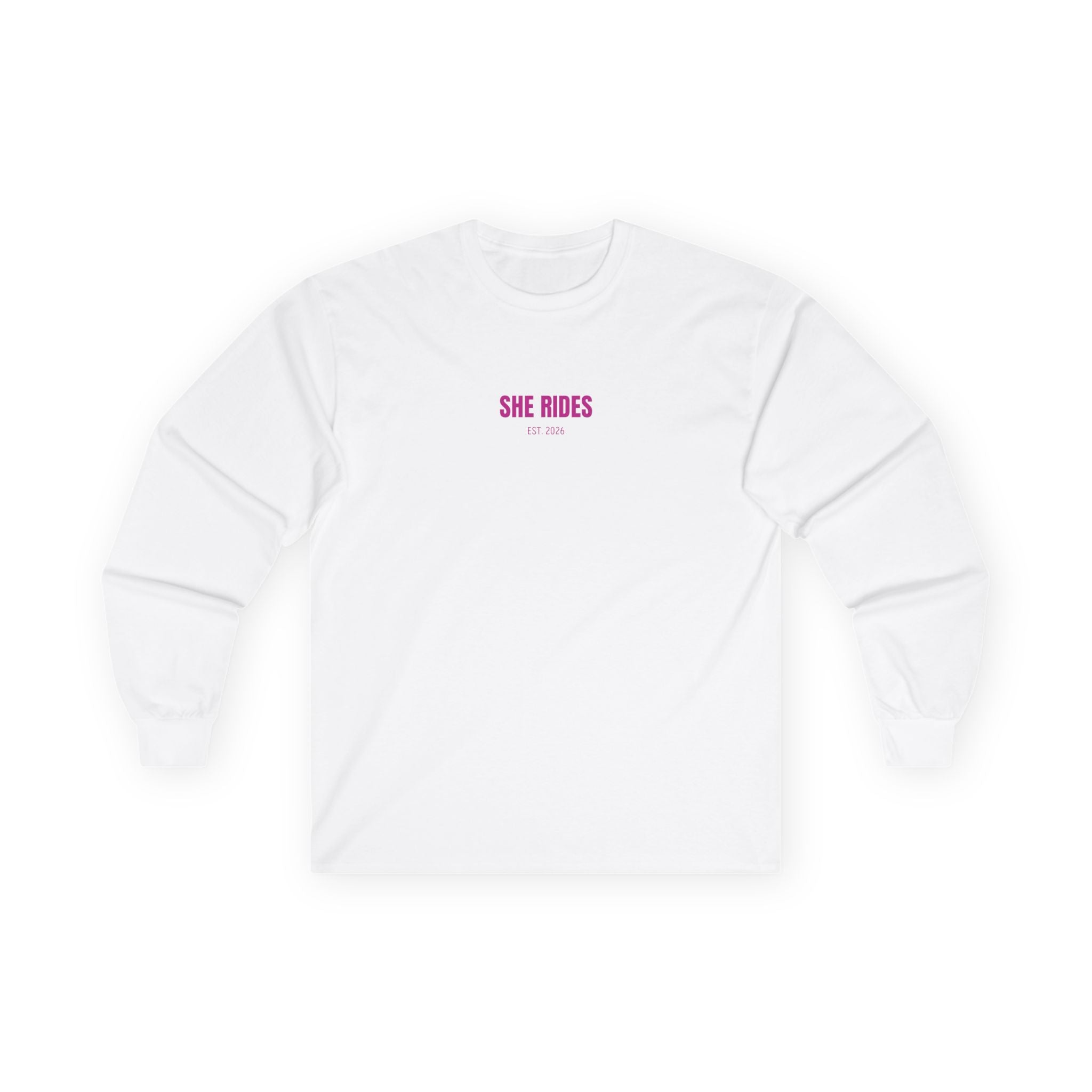 She Rides RideOrDie Long Sleeve Roze