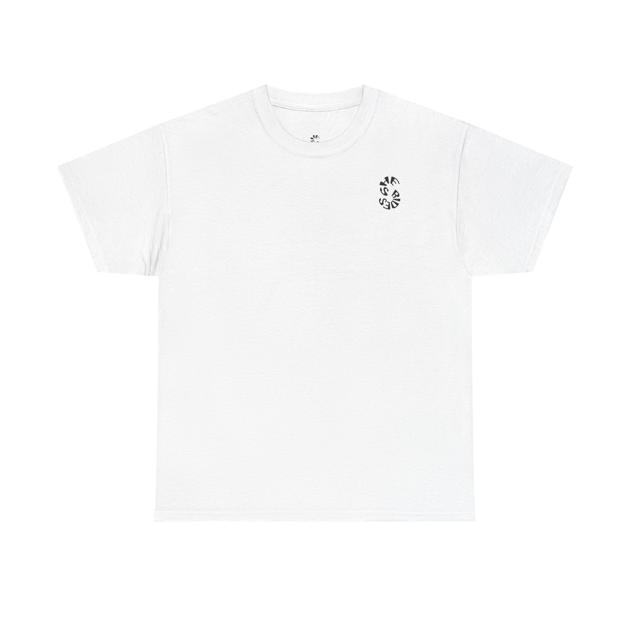 She Rides original T-shirt Black&White//Bikergirl T-shirt