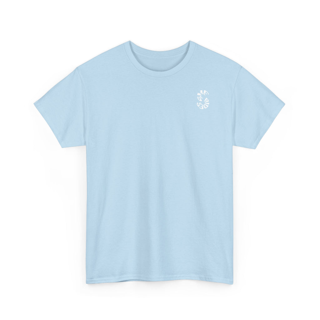 She Rides Original T-shirt Light Pink&Light Blue