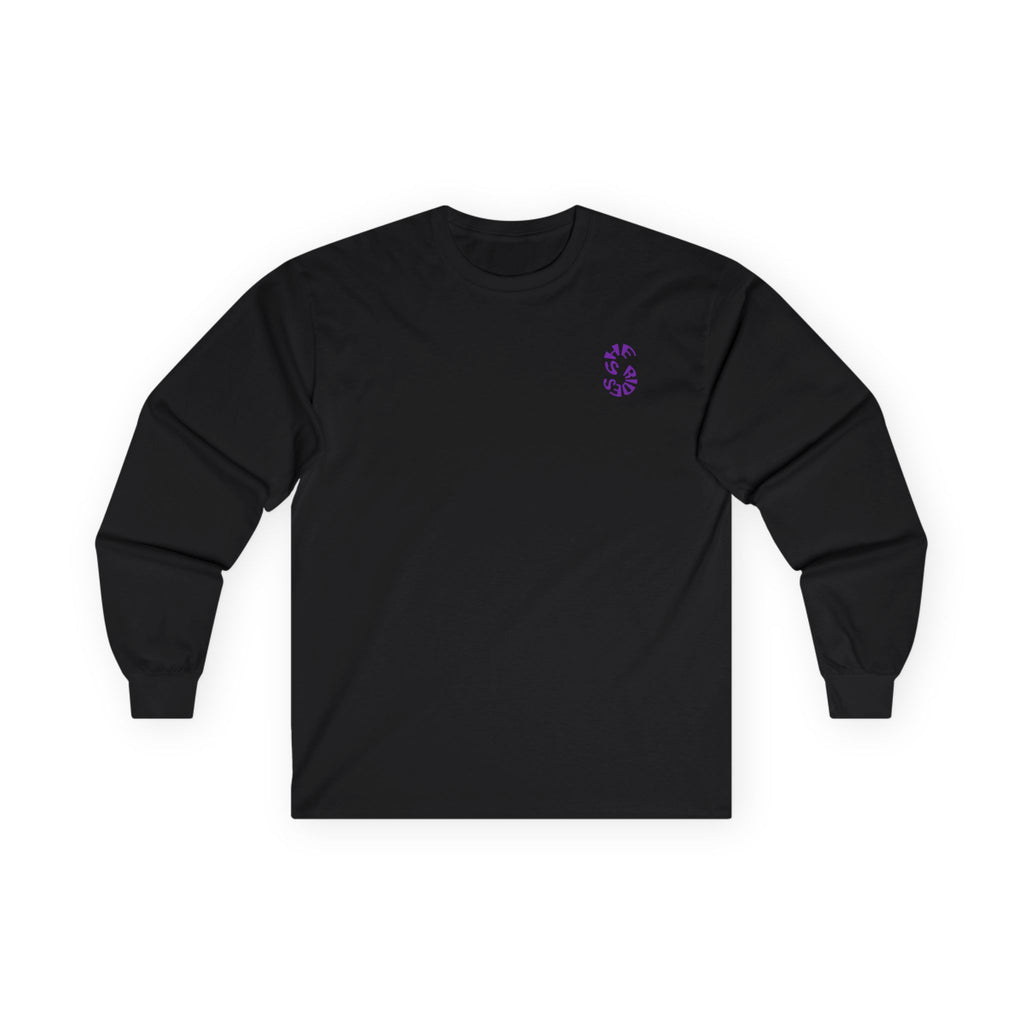 She Rides Logo Long Sleeve Purple//Bikergirl Long Sleeve