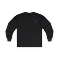 She Rides Logo Long Sleeve Purple//Bikergirl Long Sleeve