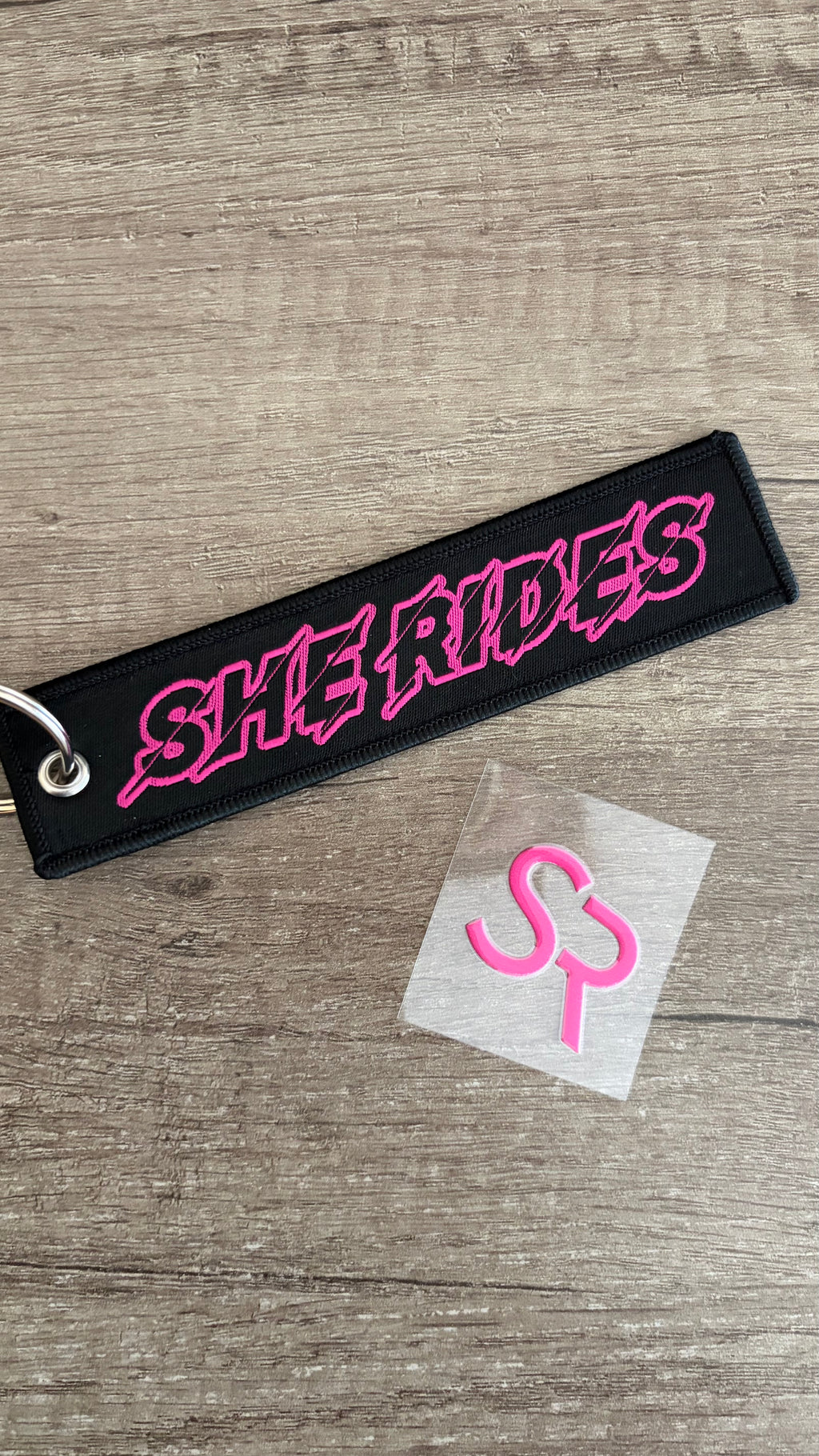 SR Transfer Sticker Roze (incl. Helmet spray)