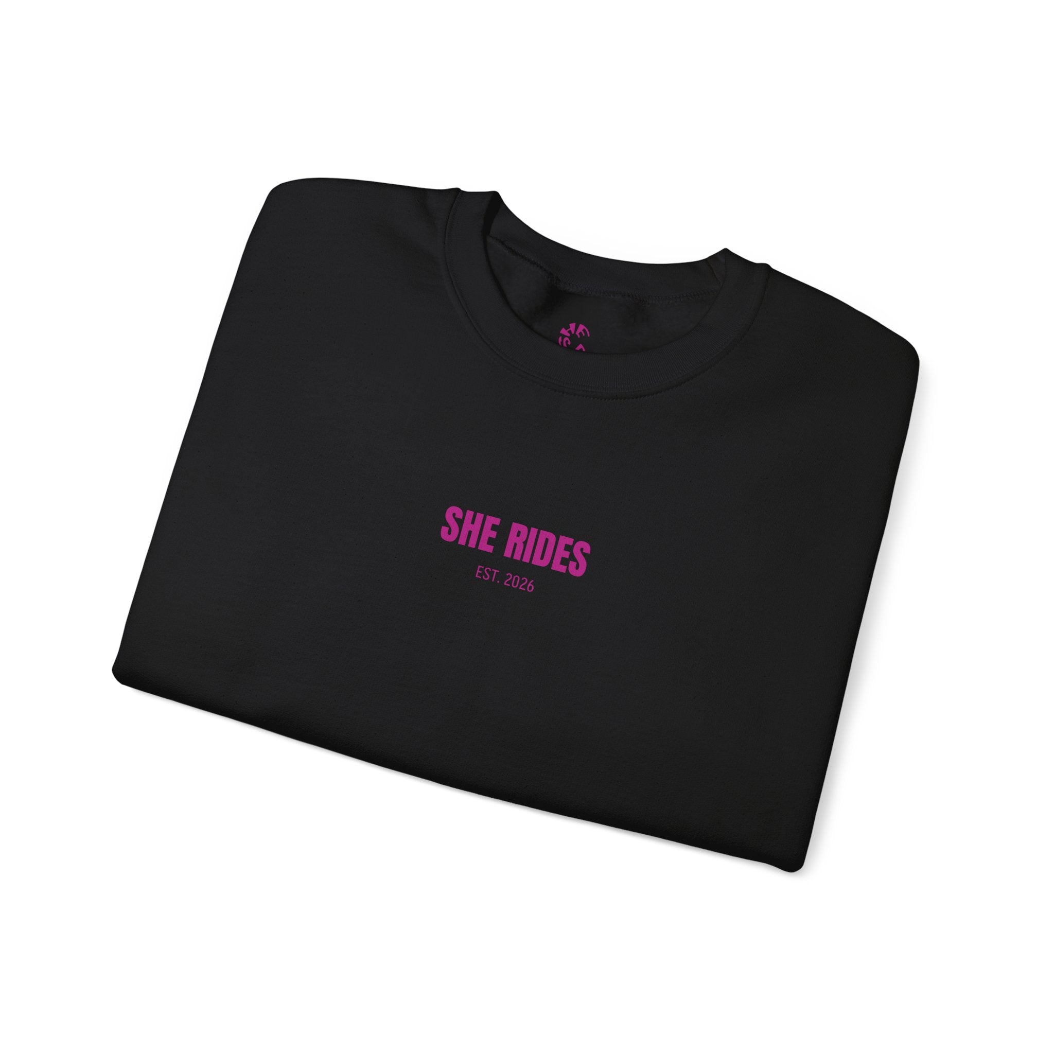She Rides Basic Sweater Roze