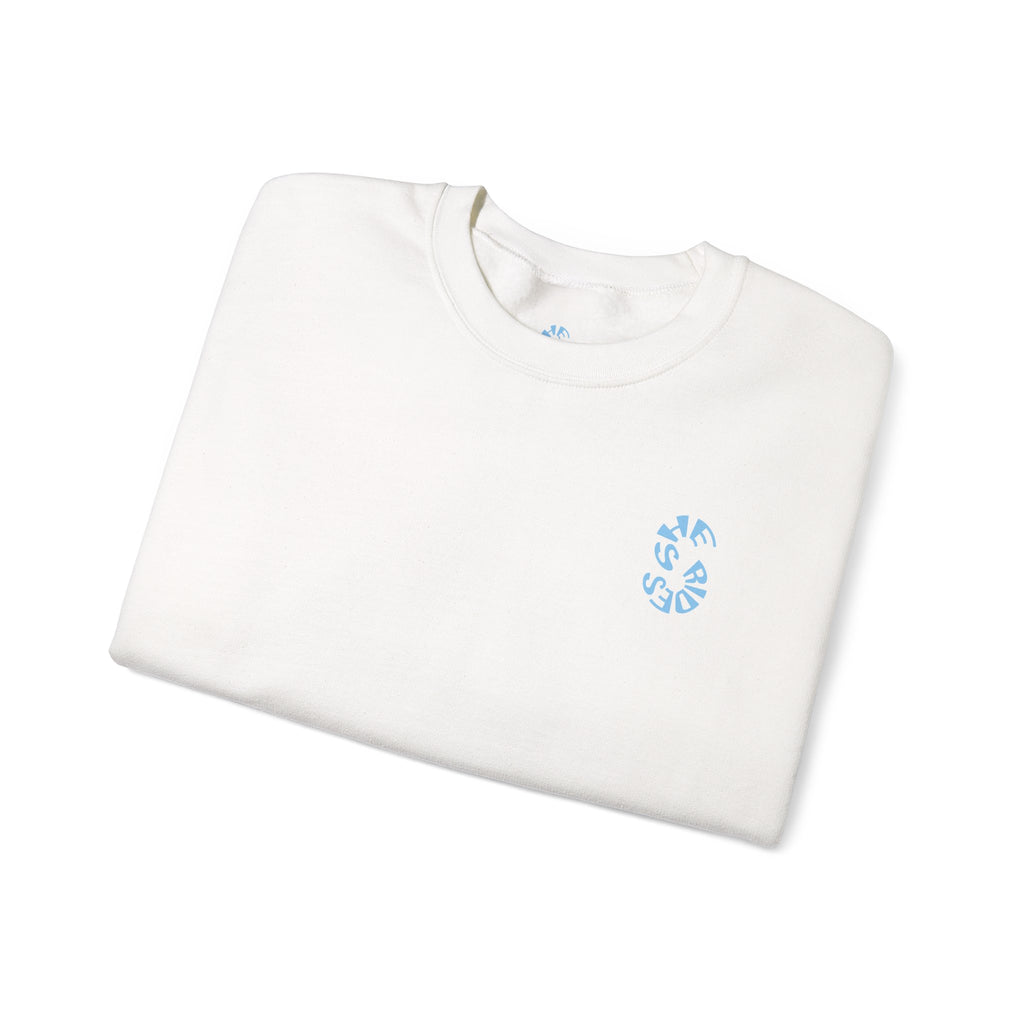 She Rides Original Sweater Blue // Bikergirl Sweater