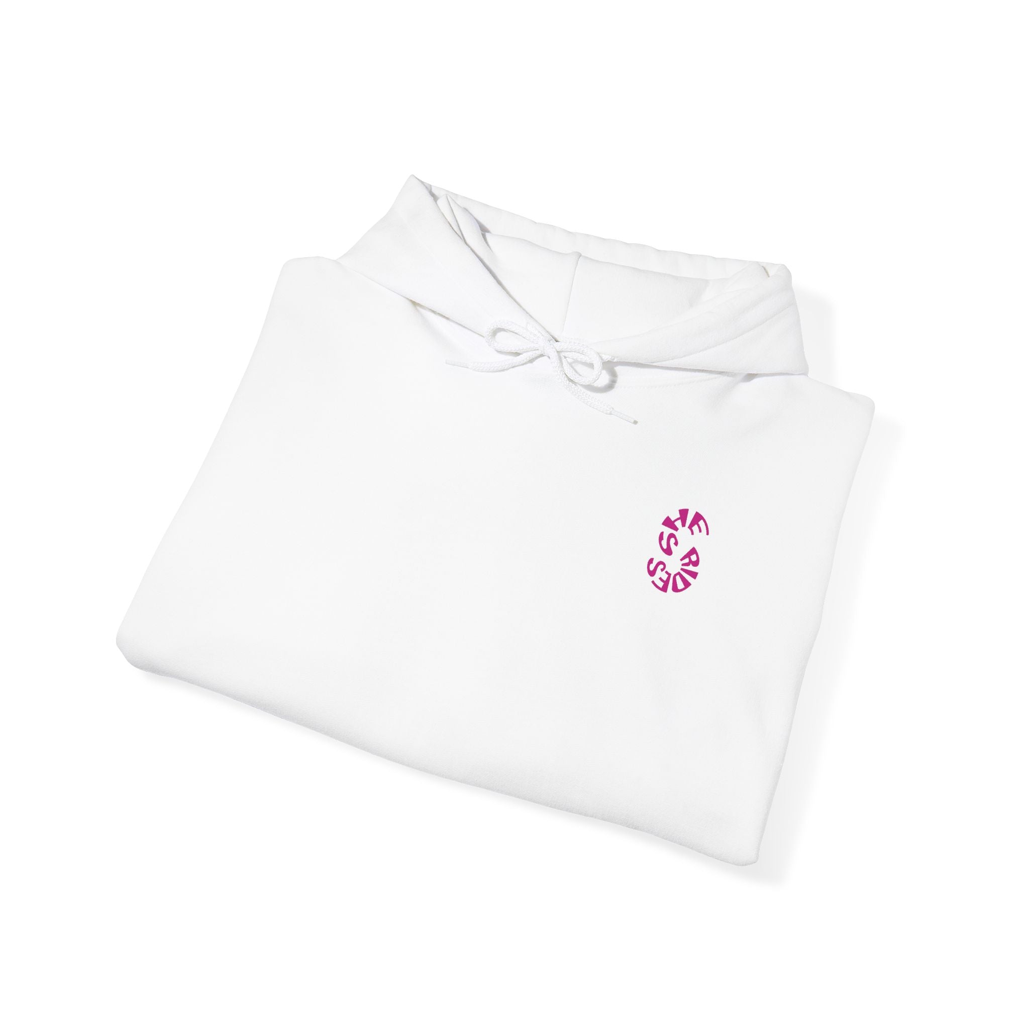 She Rides Original Hoodie Pink//Bikergirl Hoodie
