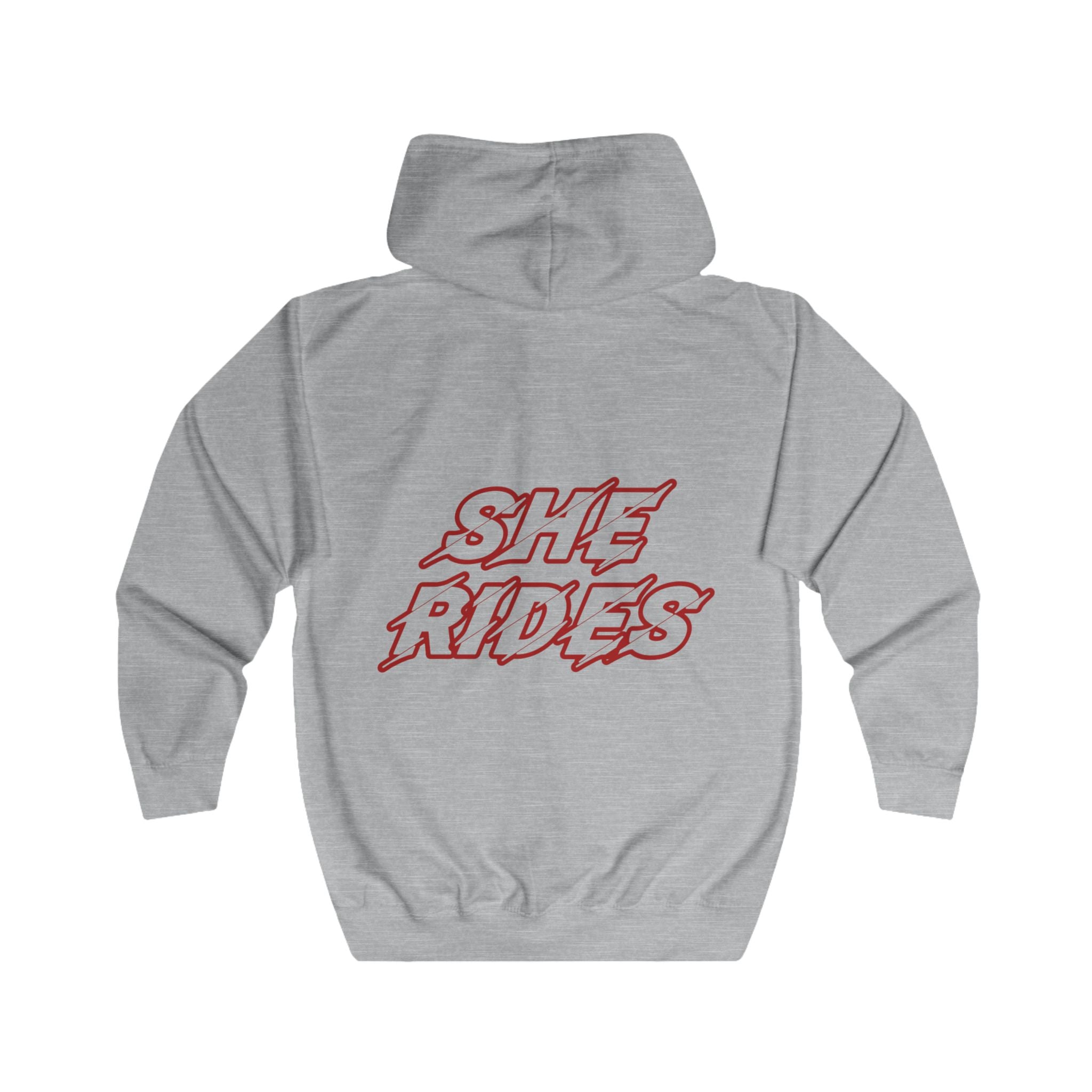 She Rides Original Vest Red//Bikergirl Vest