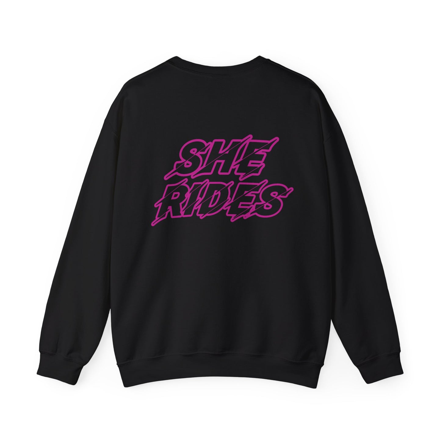 She Rides Original Sweater Pink//Bikergirl Sweater