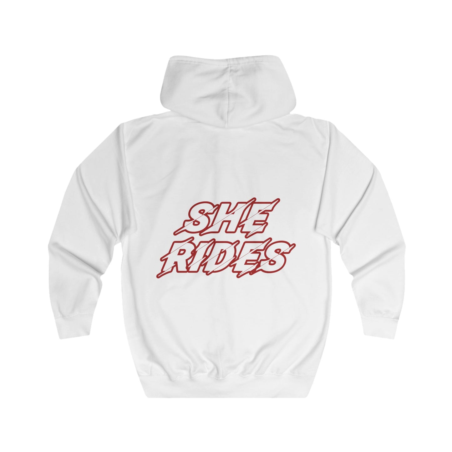 She Rides Original Vest Red//Bikergirl Vest